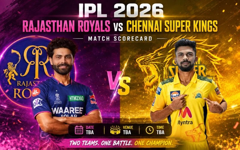 Rajasthan Royals vs Chennai Super Kings Match Scorecard