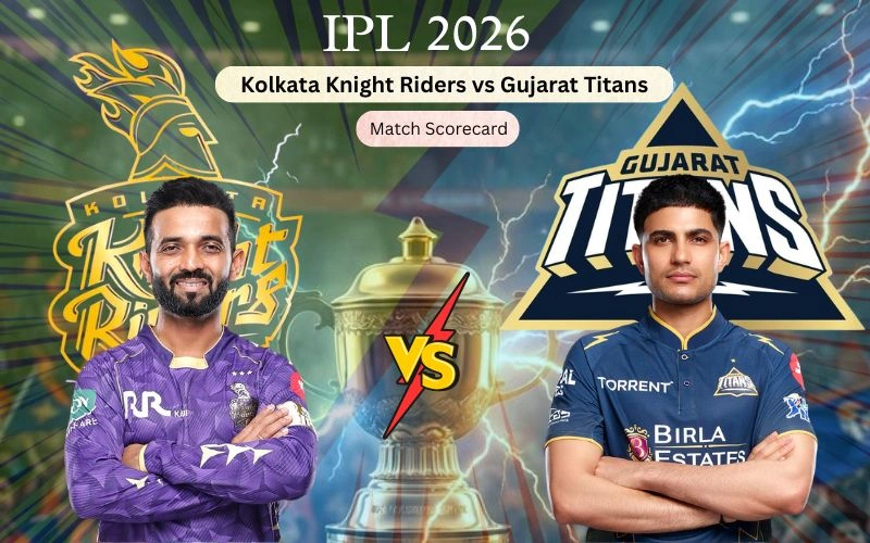 Kolkata Knight Riders vs Gujarat Titans Match Scorecard