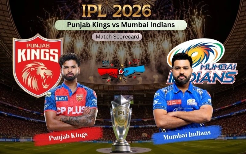 Punjab Kings vs Mumbai Indians Match Scorecard