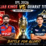 Punjab Kings vs Gujarat Titans Match Scorecard