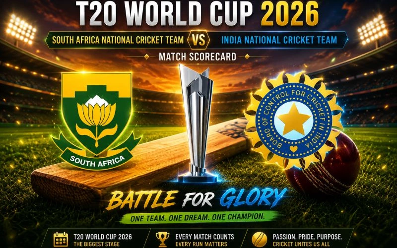 South Africa National Cricket Team vs India National Cricket Team Match Scorecard
