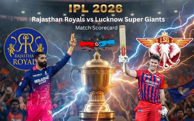 Rajasthan Royals vs Lucknow Super Giants Match Scorecard