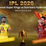 Chennai Super Kings vs Sunrisers Hyderabad Match Scorecard