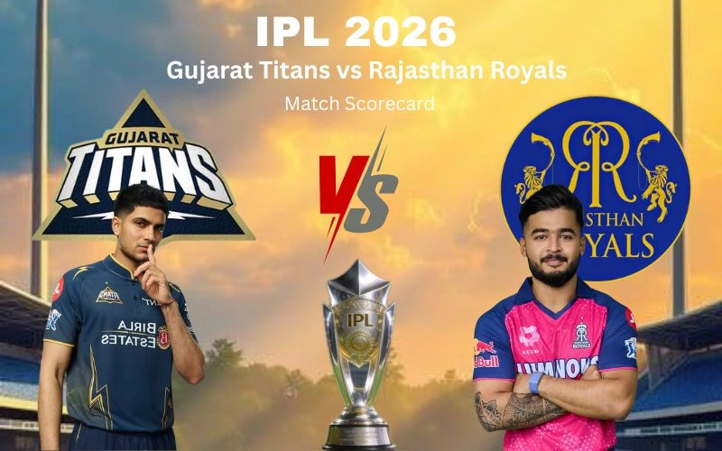 Gujarat Titans vs Rajasthan Royals Match Scorecard