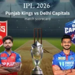 Punjab Kings vs Delhi Capitals Match Scorecard