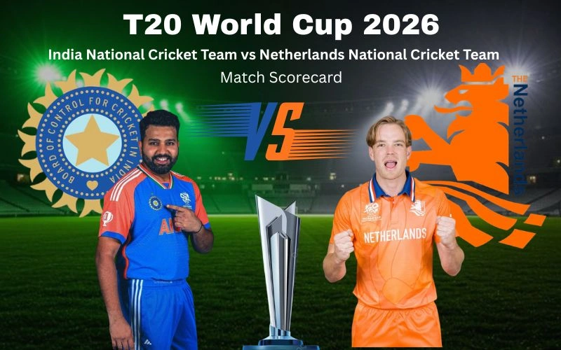 India National Cricket Team vs Netherlands National Cricket Team Match Scorecard