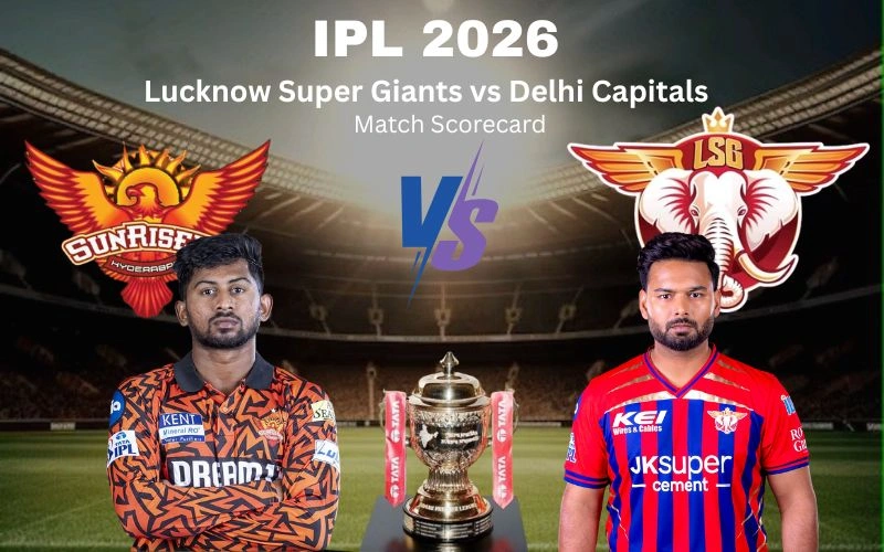 Sunrisers Hyderabad vs Lucknow Super Giants Match Scorecard