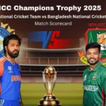 India National Cricket Team vs Bangladesh National Cricket Team Match Scorecard