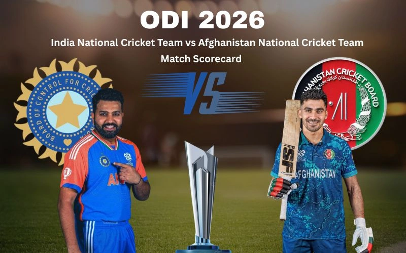 India National Cricket Team vs Afghanistan National Cricket Team Match Scorecard