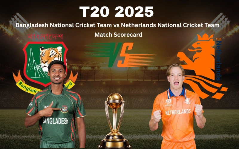 Bangladesh National Cricket Team vs Netherlands National Cricket Team Match Scorecard, Full Results, Stats, Highlights and Player Performance Bangladesh National Cricket Team vs Netherlands National Cricket Team Match Scorecard, Full Results, Stats, Highlights and Player Performance