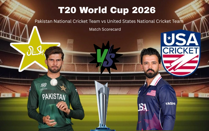 Pakistan National Cricket Team vs United States National Cricket Team Match Scorecard: Amazing Stats, Score, Highlights and Complete Breakdown Today Pakistan National Cricket Team vs United States National Cricket Team Match Scorecard: Amazing Stats, Score, Highlights and Complete Breakdown Today