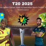 West Indies Cricket Team vs Australian Men’s Cricket Team Match Scorecard: Australia Secures Thrilling 6-Wicket Victory Today