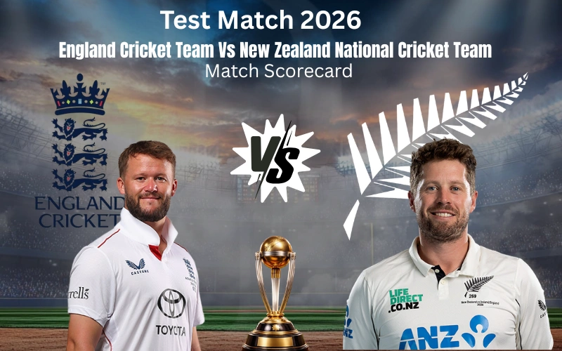 England Cricket Team Vs New Zealand National Cricket Team Match Scorecard: Complete 2nd Test Stats and Analysis England Cricket Team Vs New Zealand National Cricket Team Match Scorecard: Complete 2nd Test Stats and Analysis
